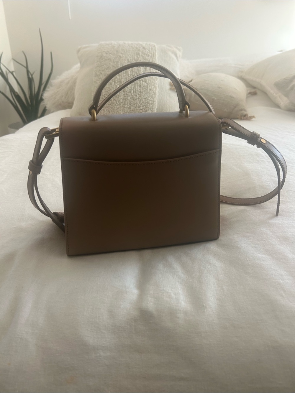 ** New with Tags - Quince Italian Leather Top Handle - Picture 3 of 8